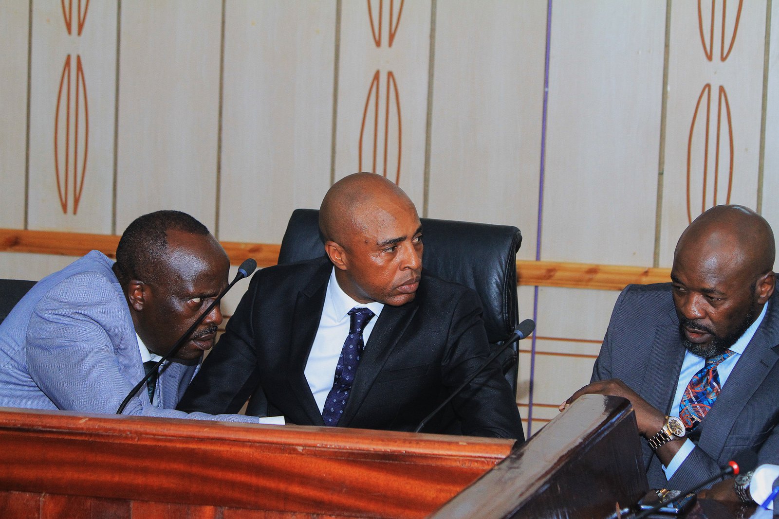 Danstan Omari, Josiah Kariuki and Cliff Ombeta