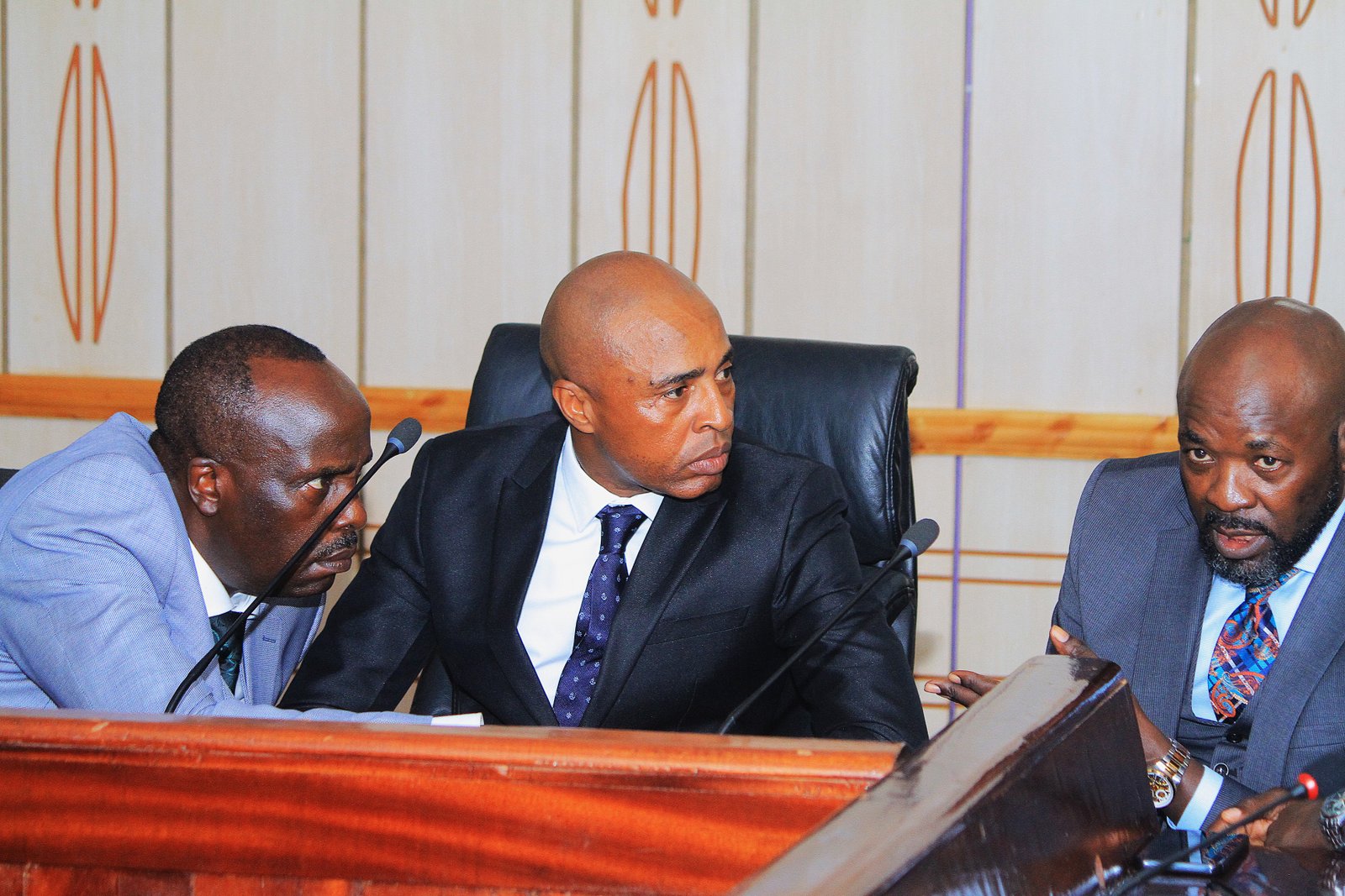 Danstan Omari, Josiah Kariuki and Cliff Ombeta