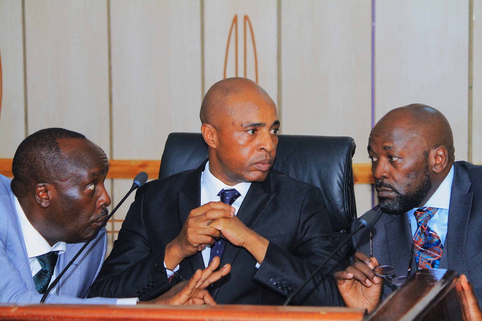 Danstan Omari, Josiah Kariuki and Cliff Ombeta