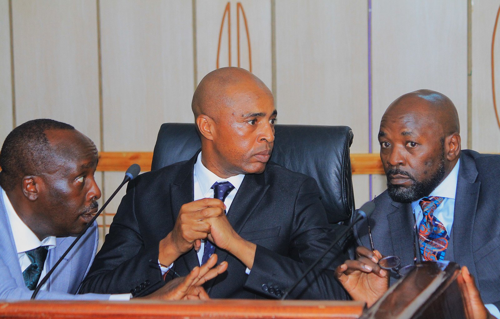 Danstan Omari, Josiah Kariuki and Cliff Ombeta