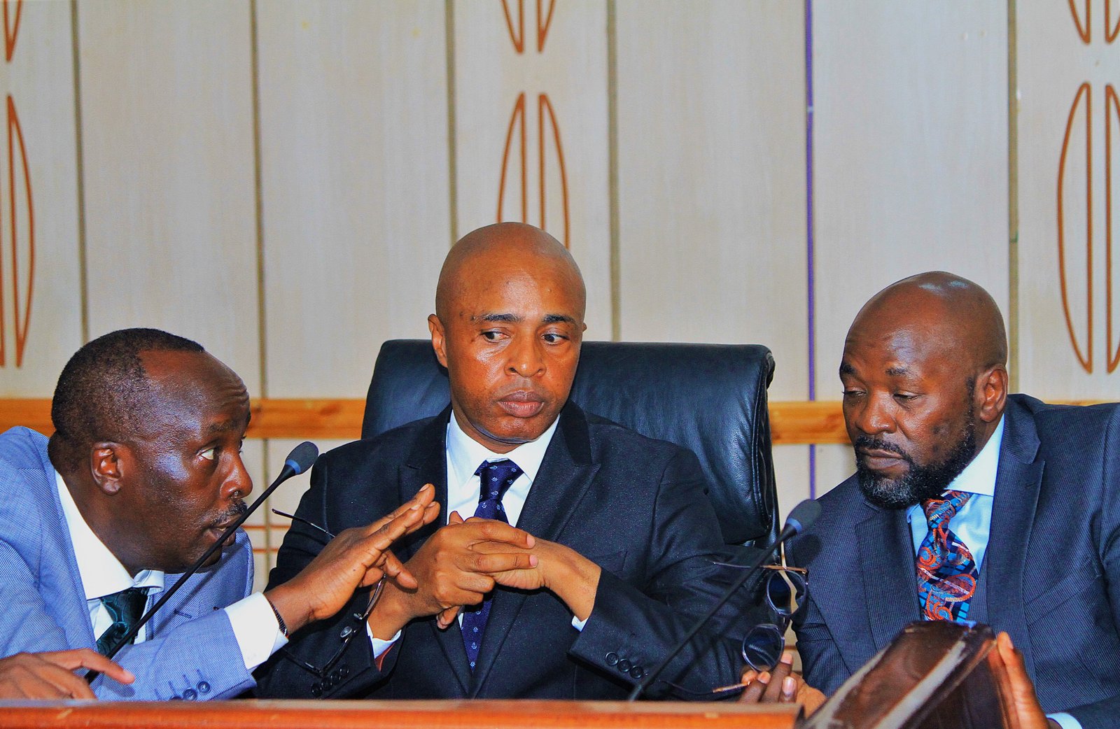 Danstan Omari, Josiah Kariuki and Cliff Ombeta