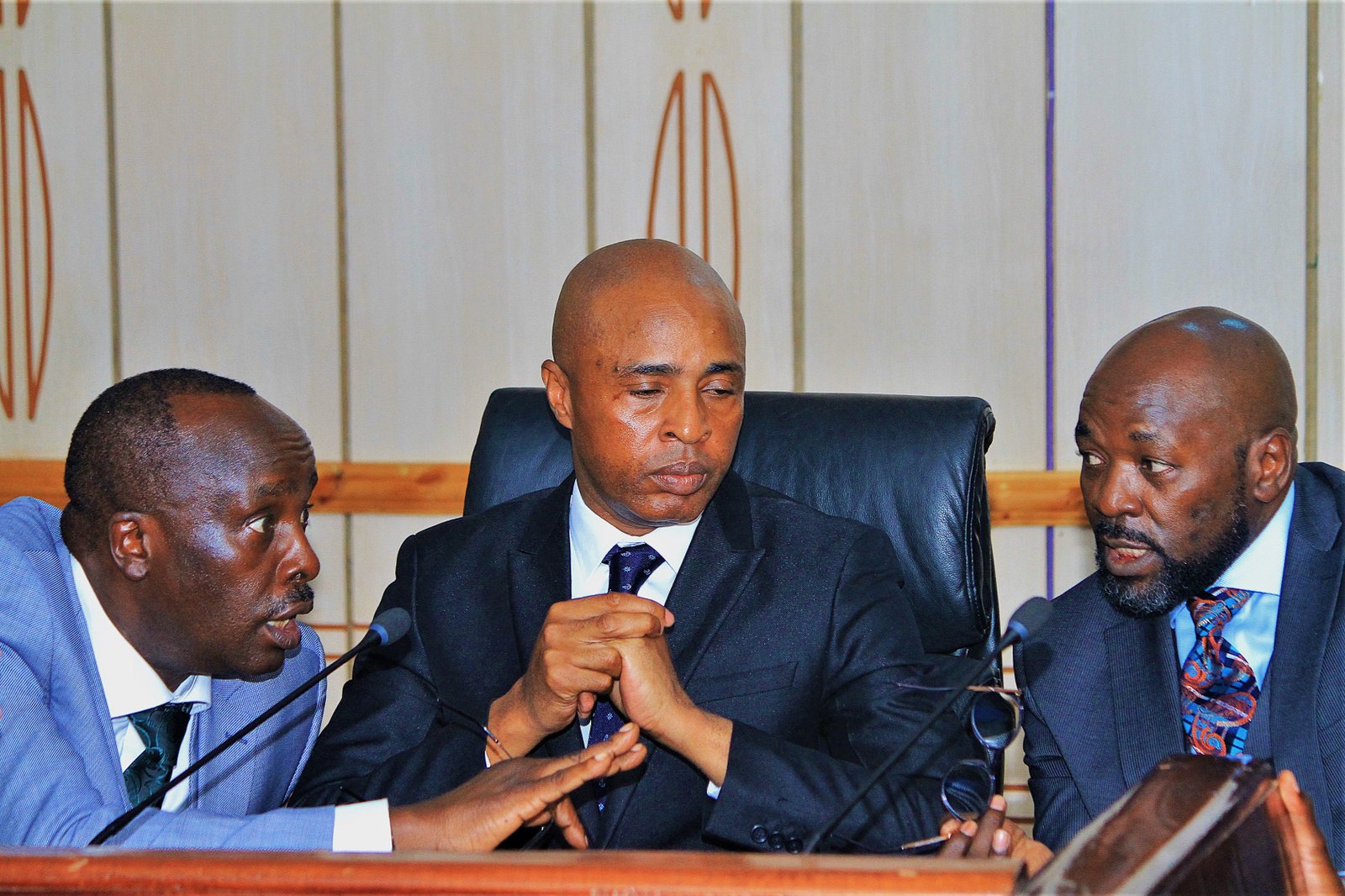 Danstan Omari, Josiah Kariuki and Cliff Ombeta