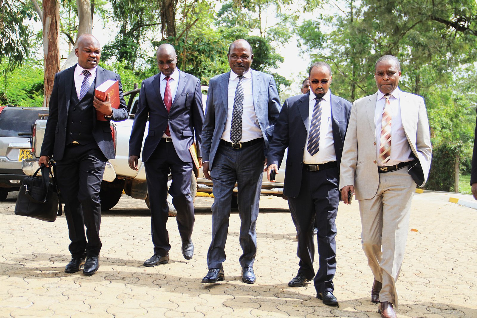 Wafula Wanyonyi Chebukati with Boya Molu