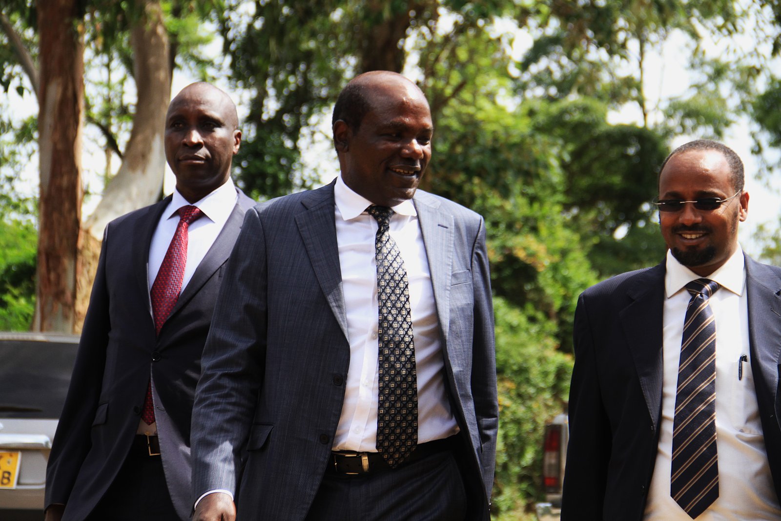 Wafula Wanyonyi Chebukati with Boya Molu