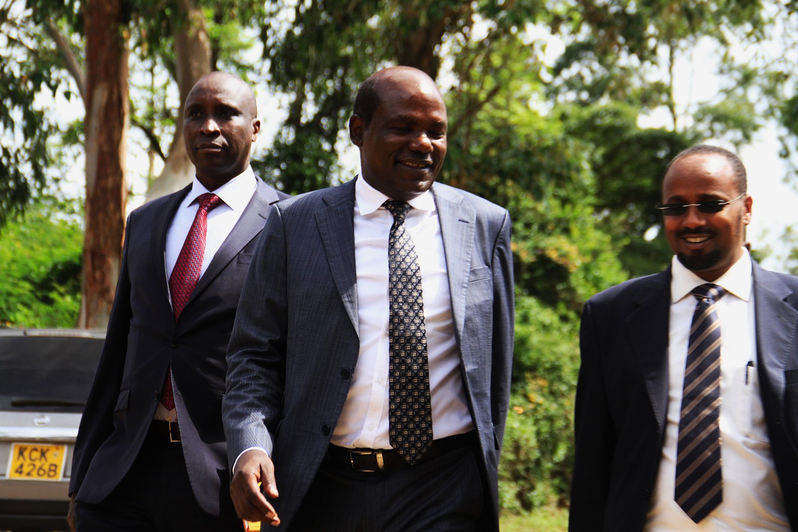 Wafula Wanyonyi Chebukati with Boya Molu