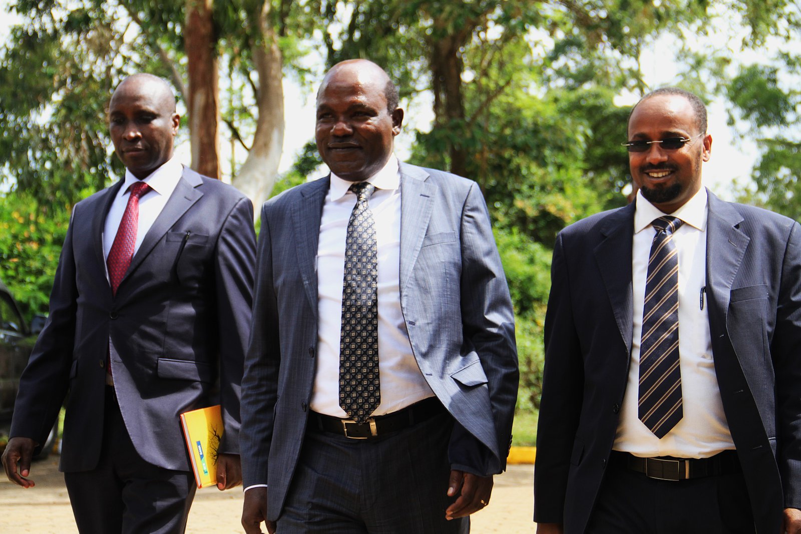 Wafula Wanyonyi Chebukati with Boya Molu