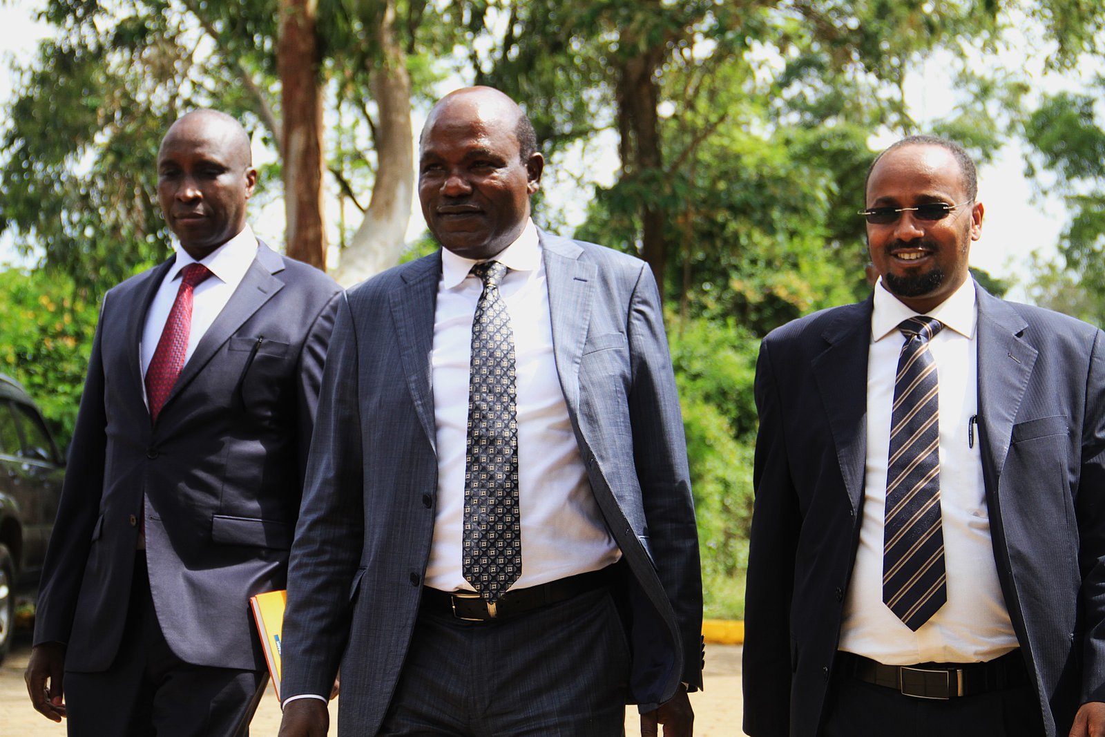 Wafula Wanyonyi Chebukati with Boya Molu