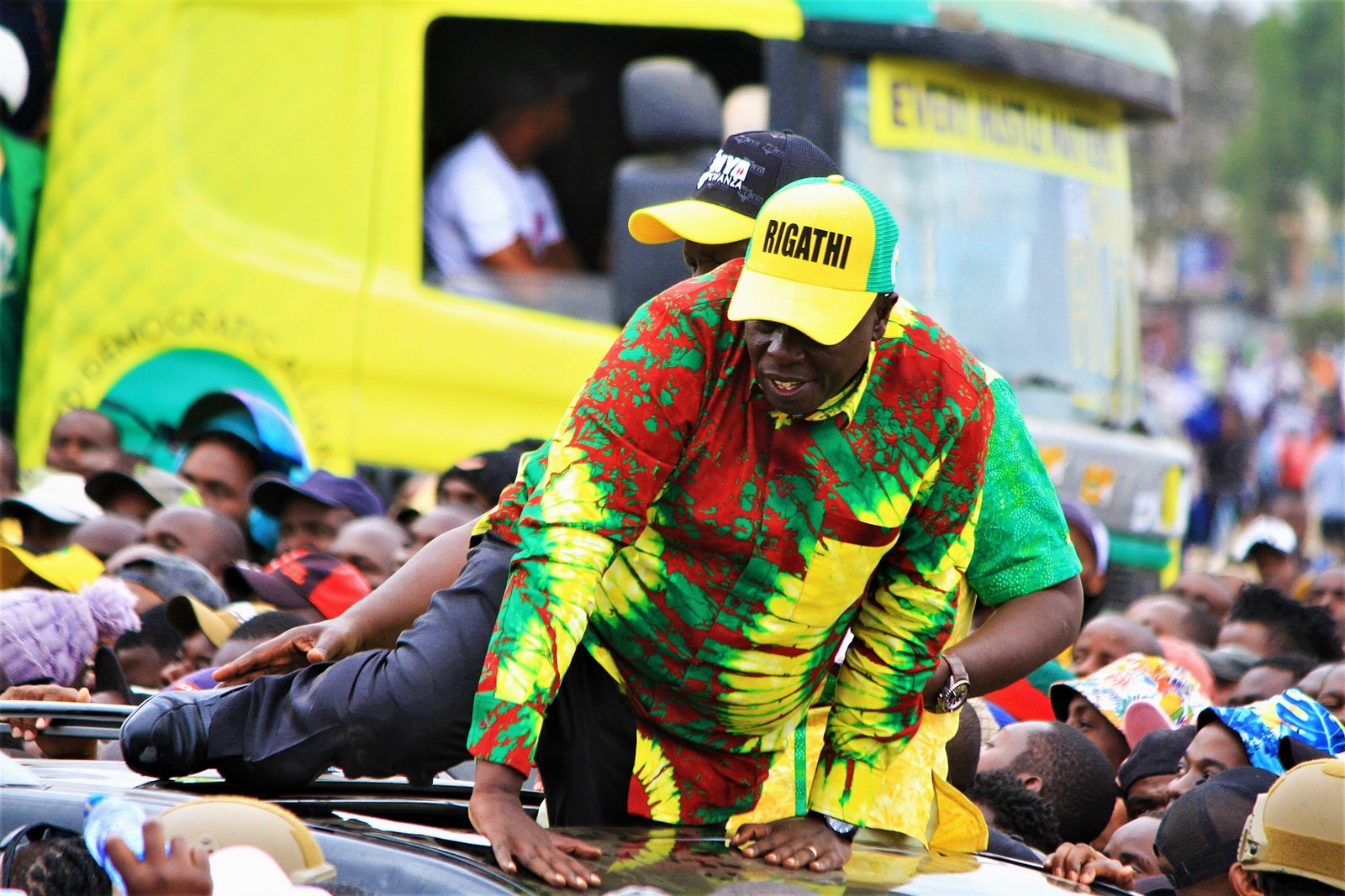 Rigathi Gachagua with William Ruto