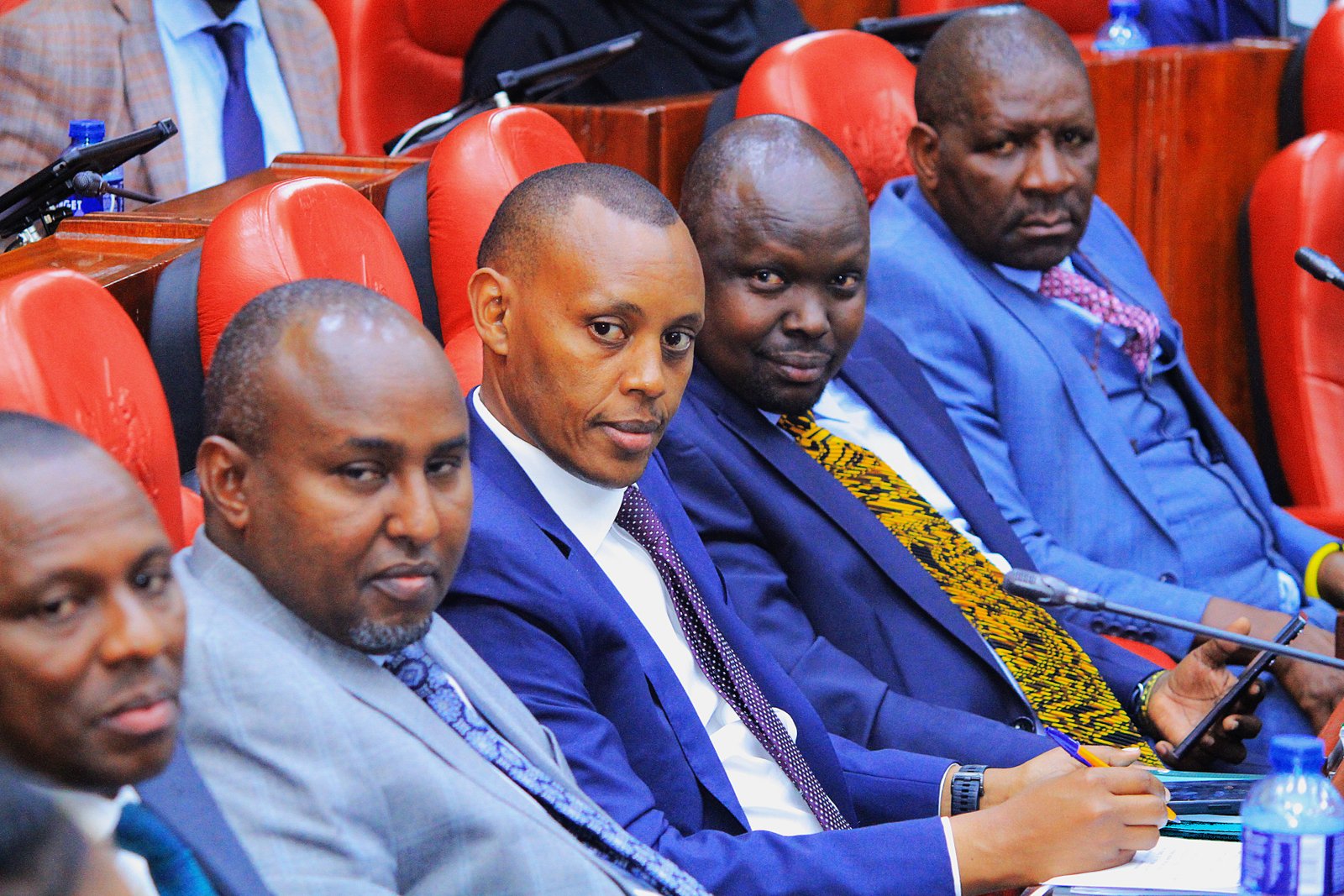 Junet Mohamed, Nelson Koech, David Pkosing and David Gikaria