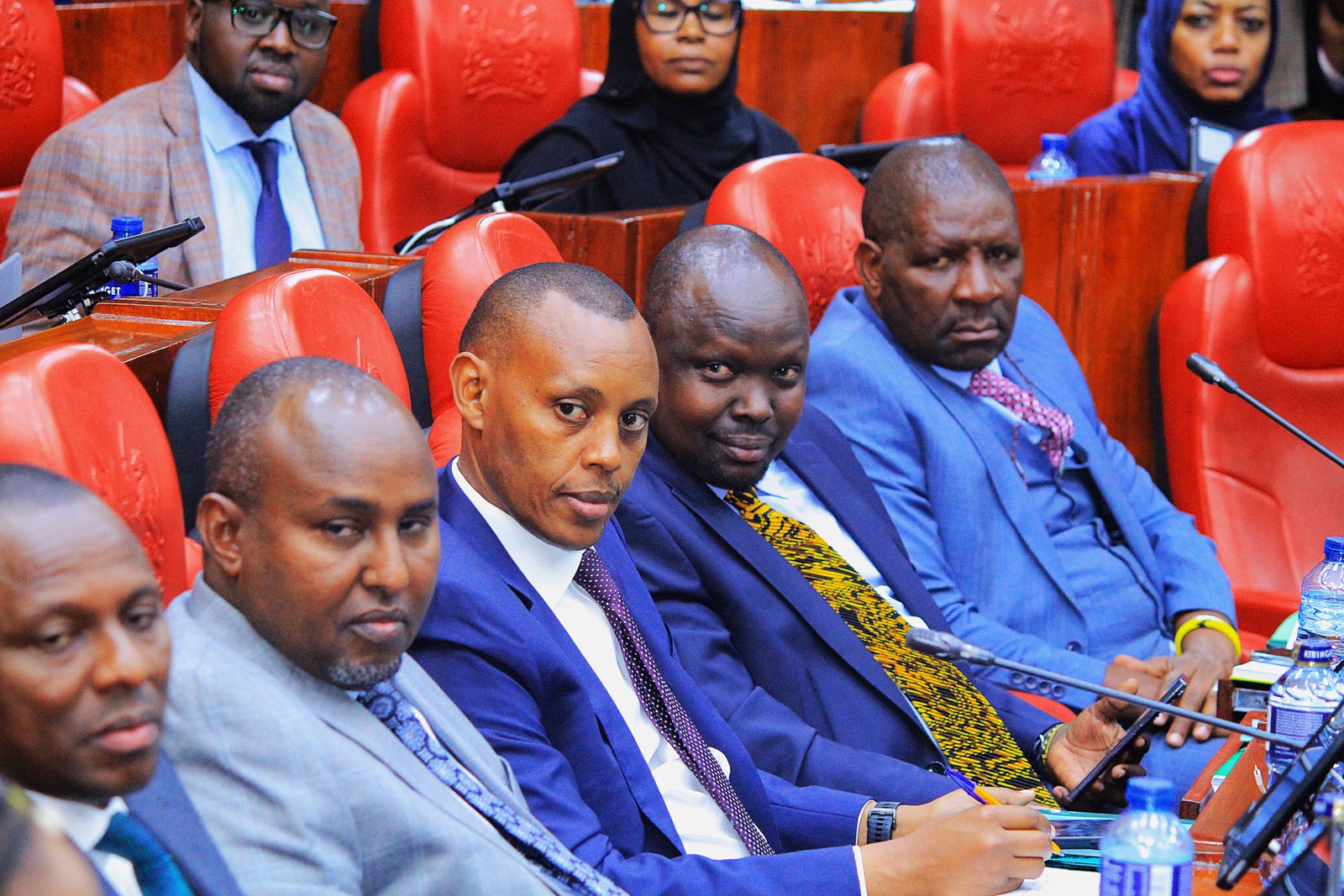 Junet Mohamed, Nelson Koech, David Pkosing and David Gikaria