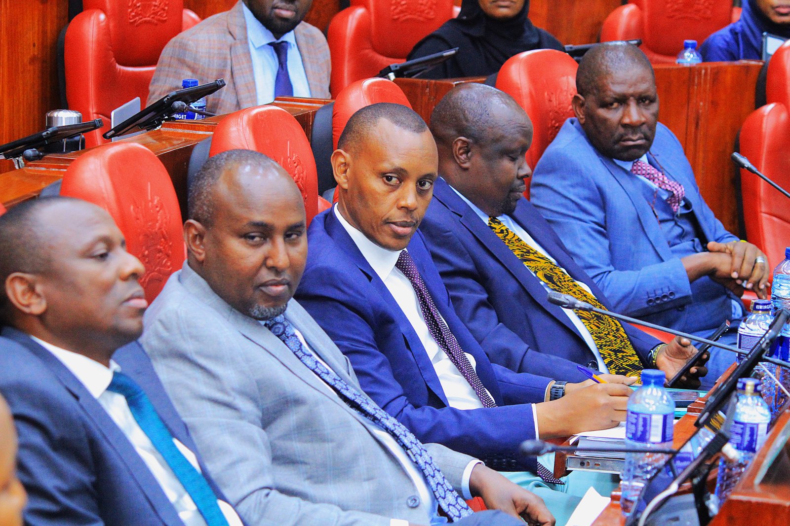 Junet Mohamed, Nelson Koech, David Pkosing and David Gikaria