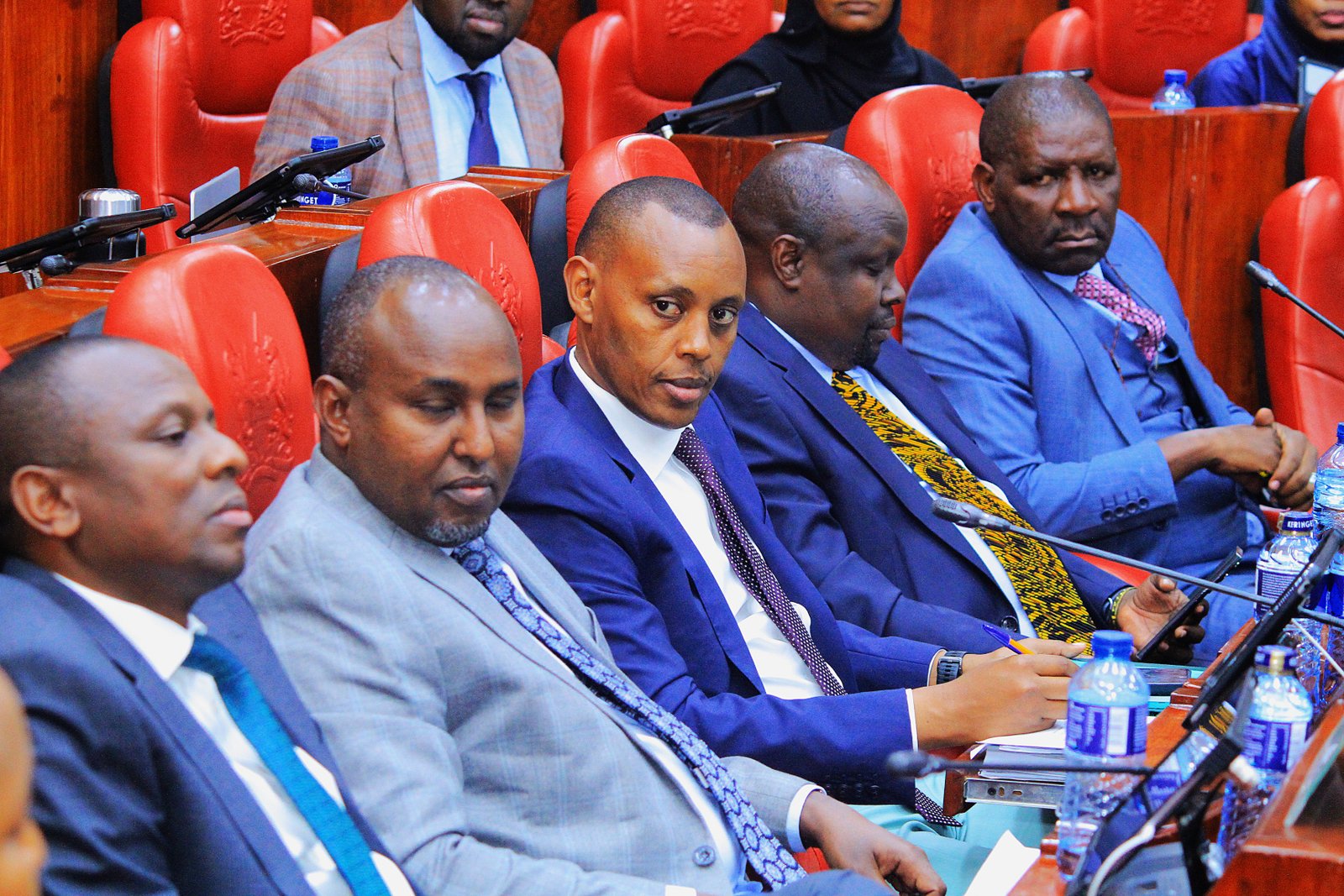 Junet Mohamed, Nelson Koech, David Pkosing and David Gikaria