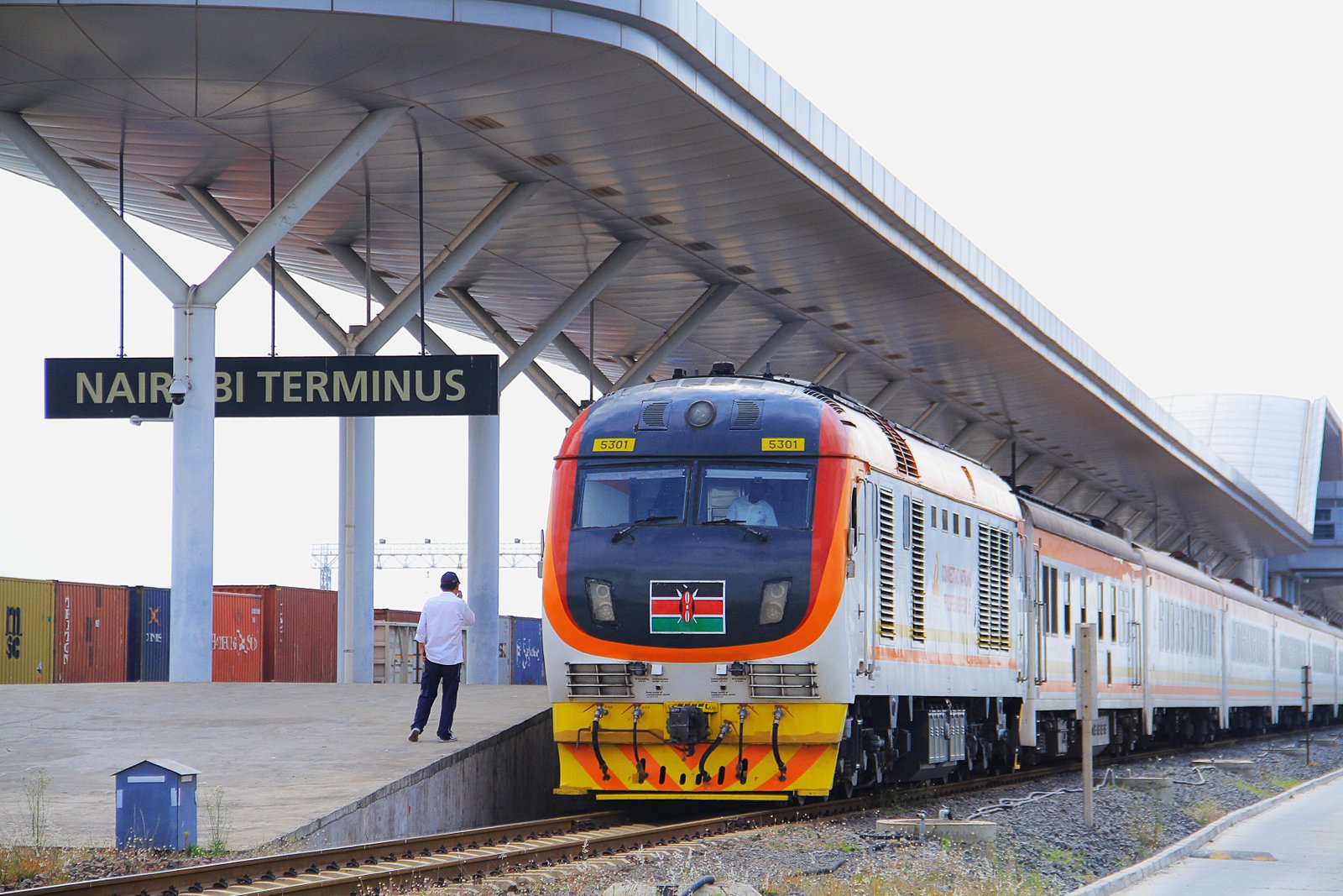 Madaraka Express Standard Gauge Railway (SGR) train