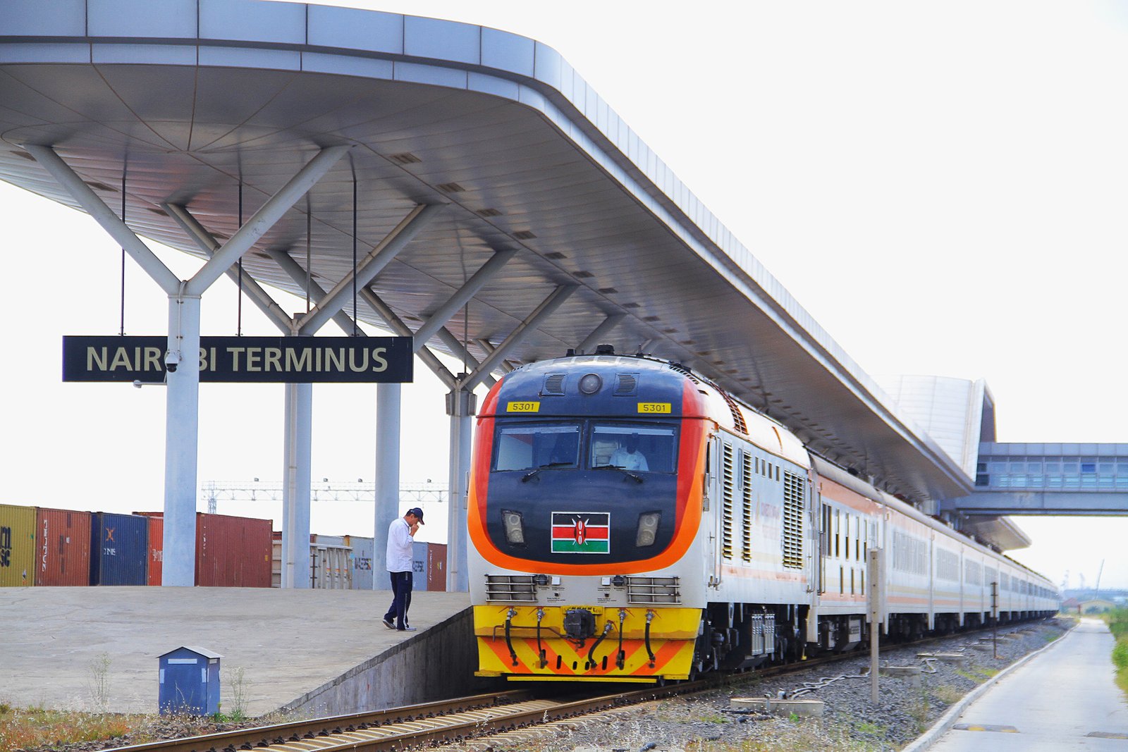 Madaraka Express Standard Gauge Railway (SGR) train