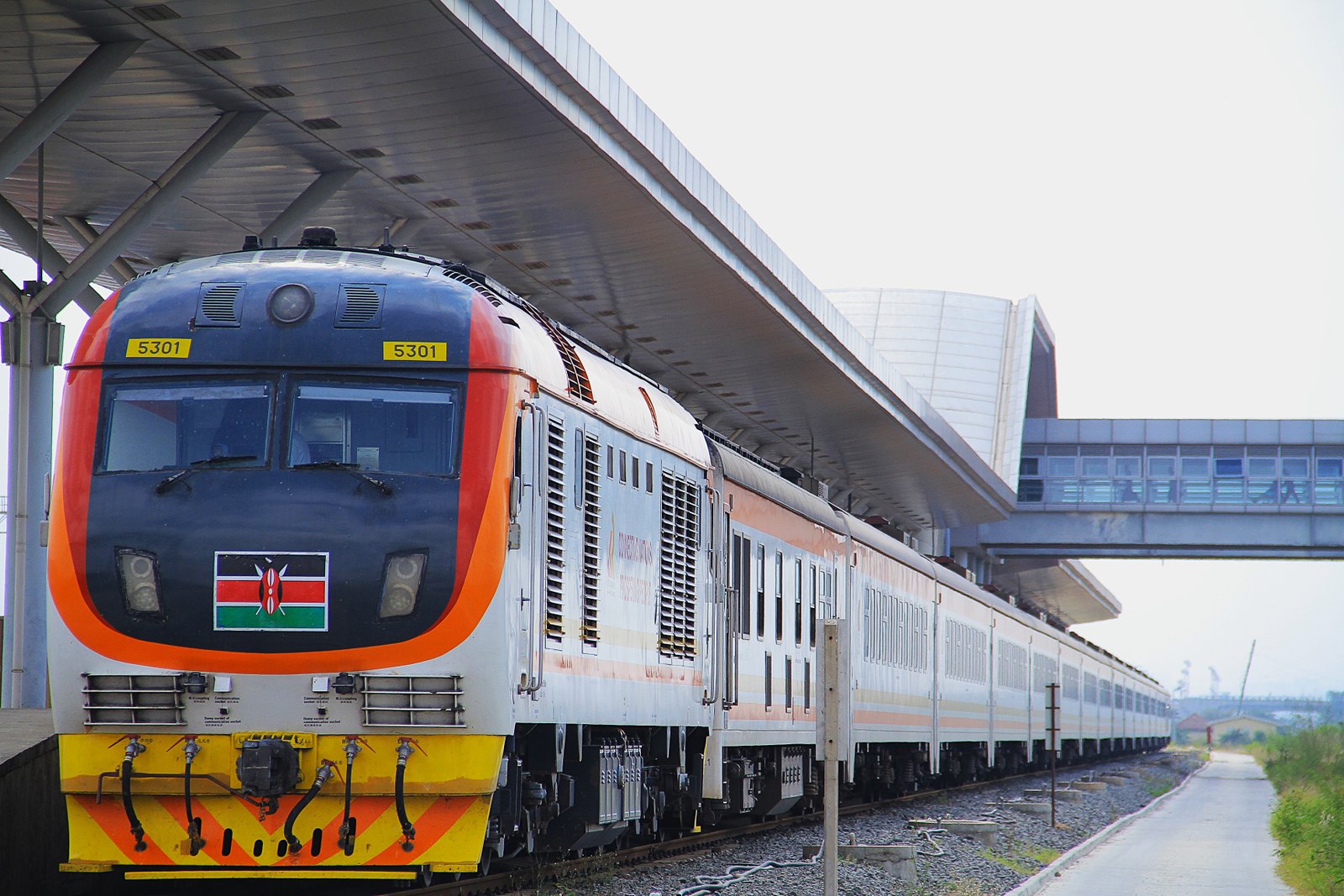 Madaraka Express Standard Gauge Railway (SGR) train