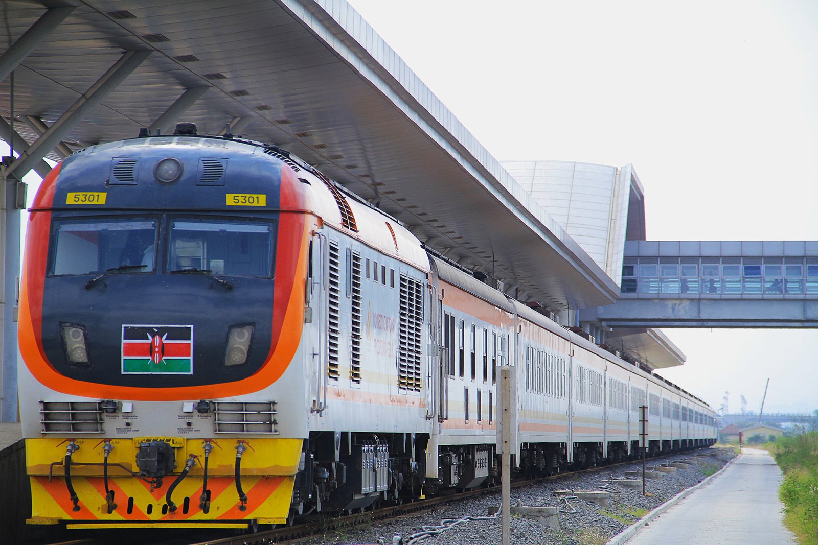 Madaraka Express Standard Gauge Railway (SGR) train