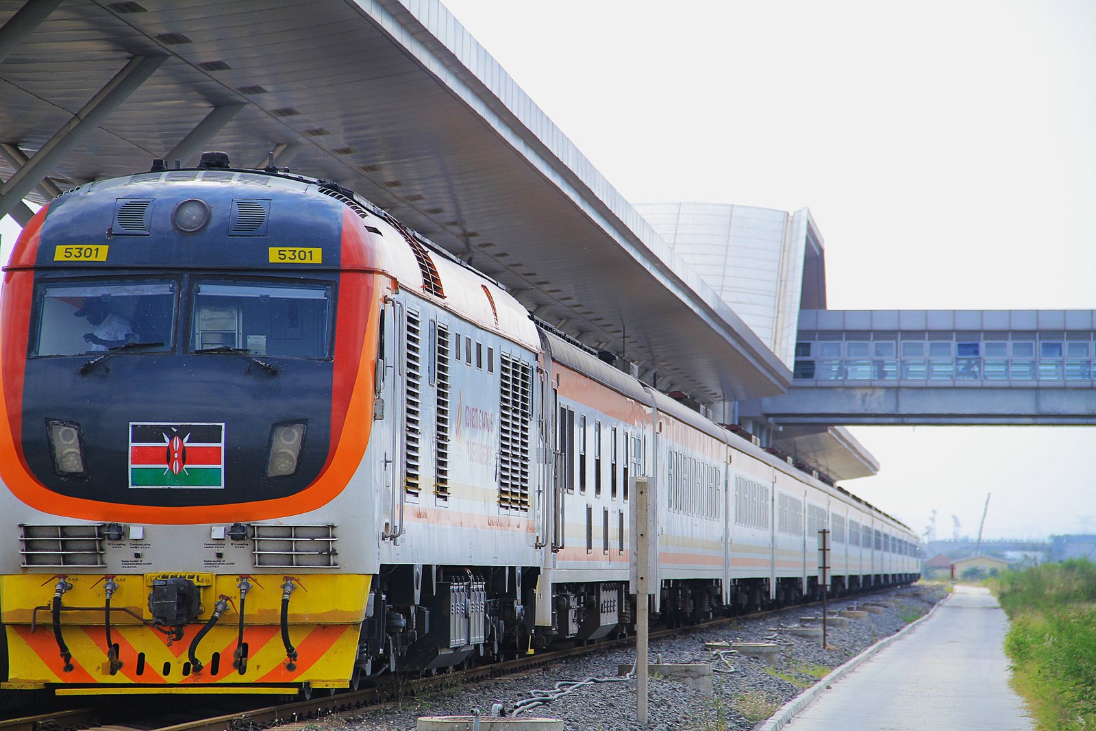 Madaraka Express Standard Gauge Railway (SGR) train
