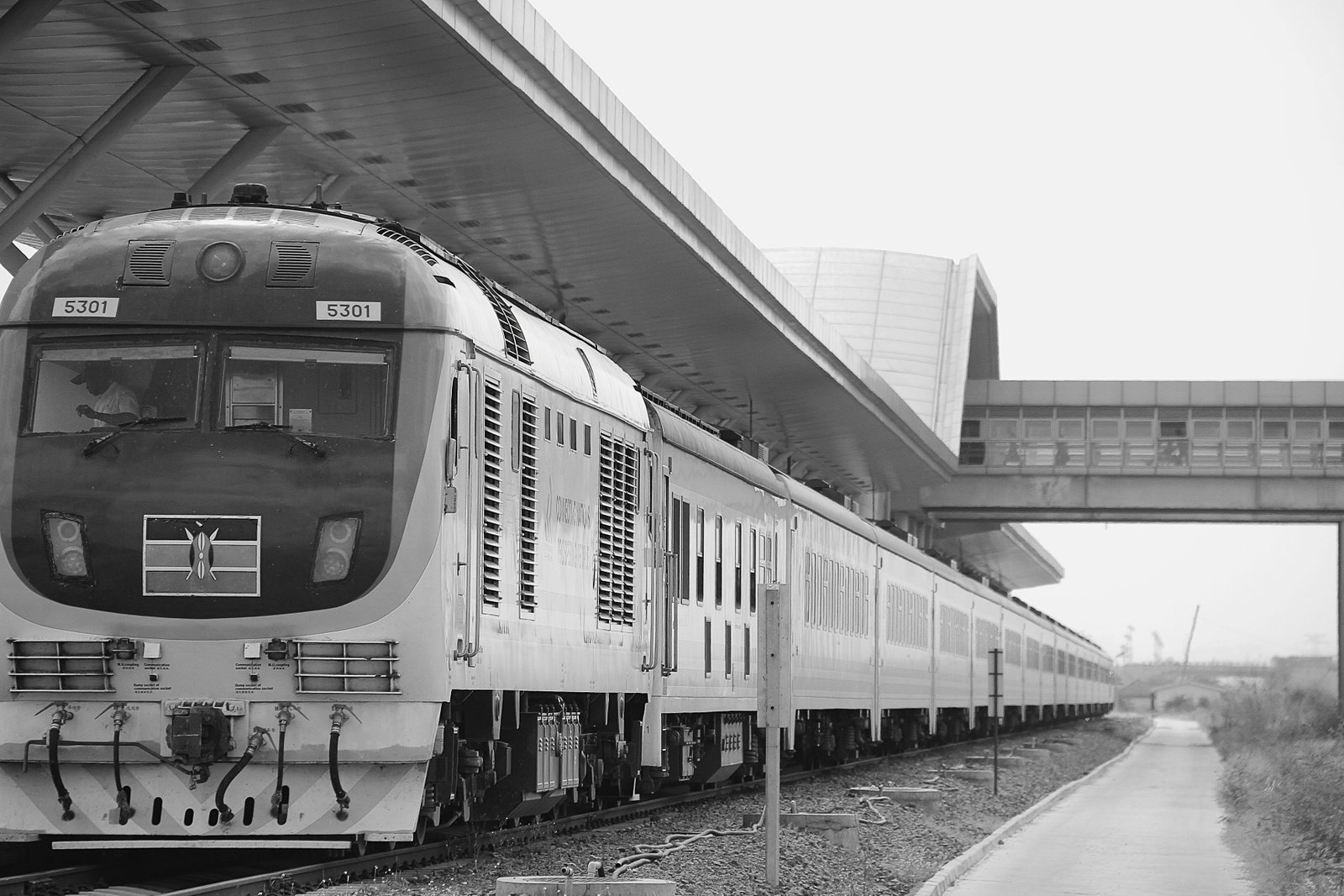 Madaraka Express Standard Gauge Railway (SGR) train