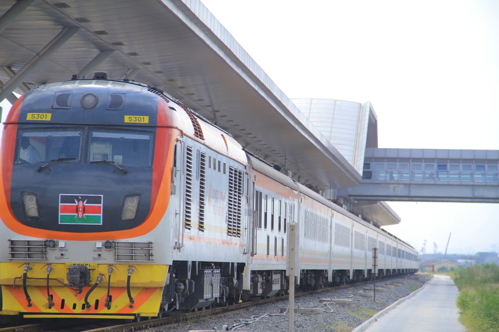 Madaraka Express Standard Gauge Railway (SGR) train