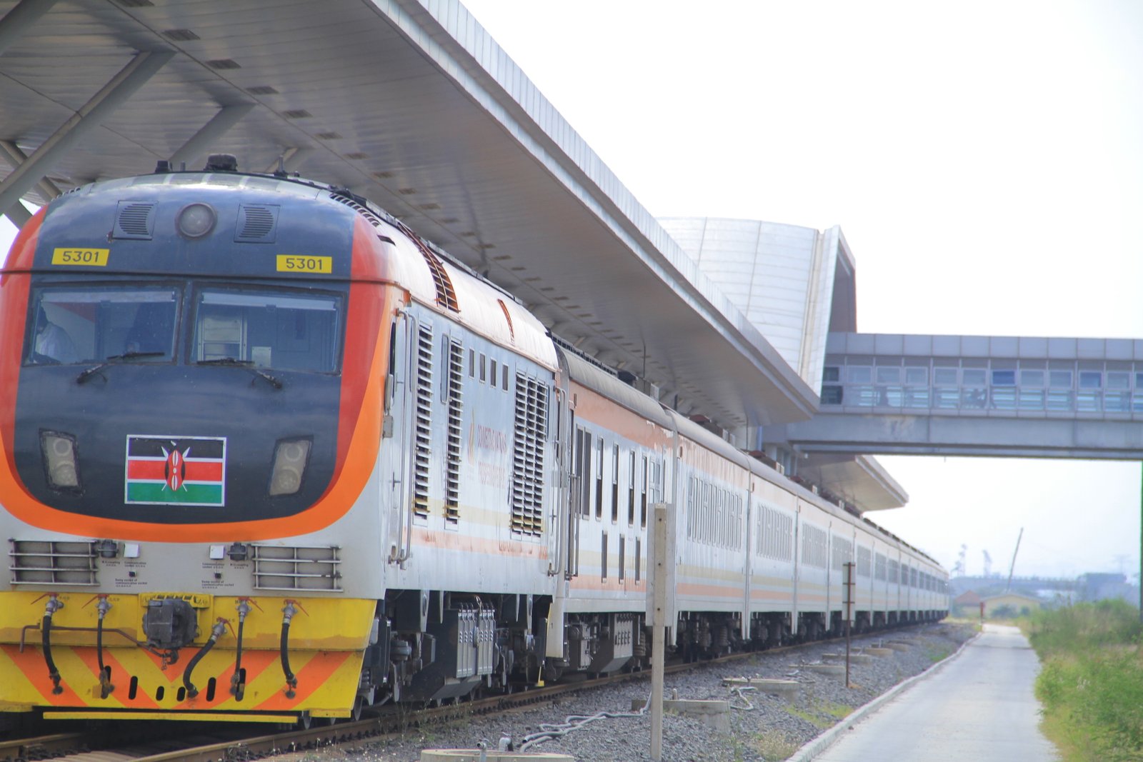 Madaraka Express Standard Gauge Railway (SGR) train
