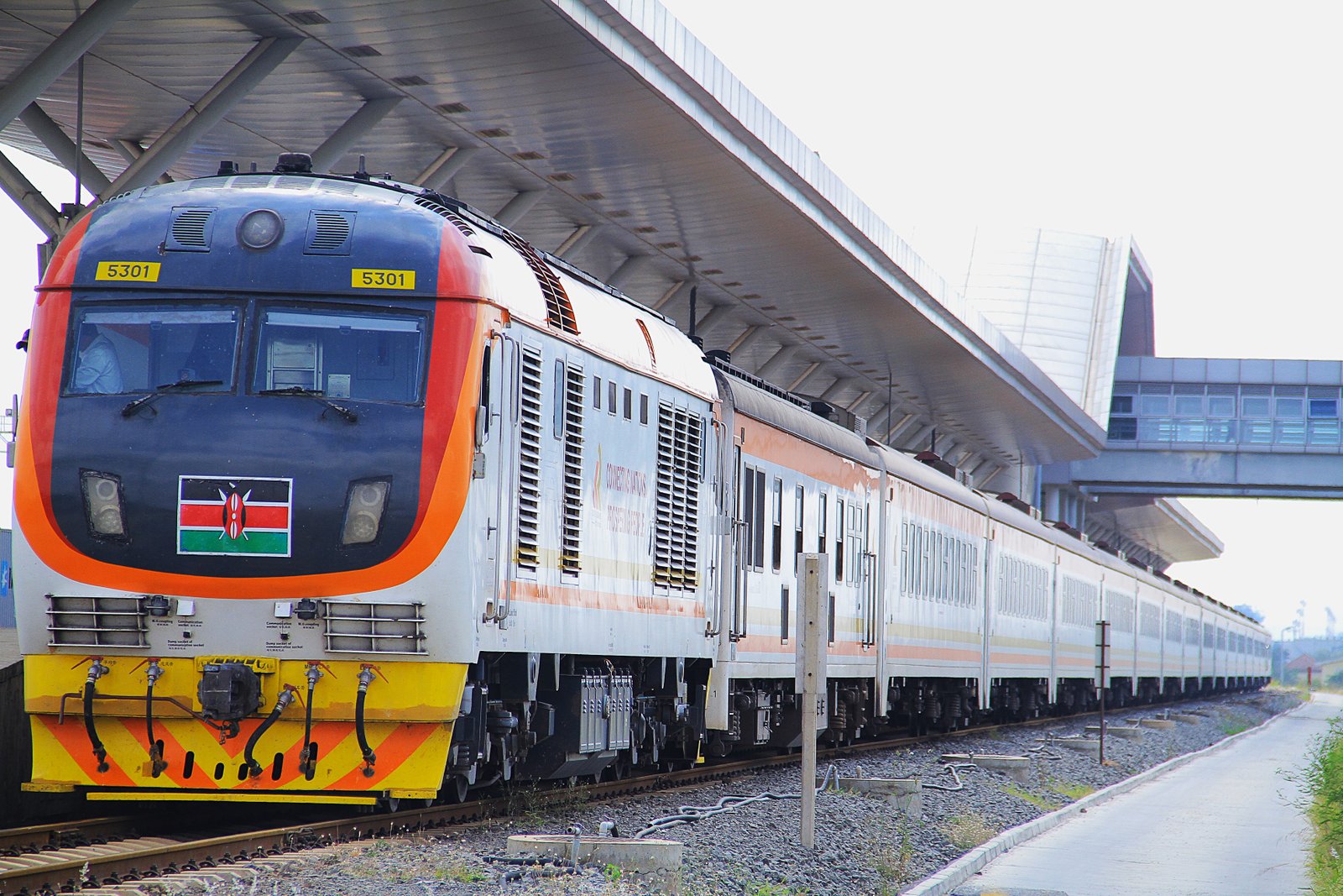 Madaraka Express Standard Gauge Railway (SGR) train