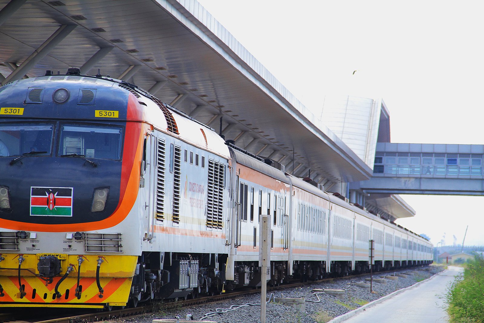 Madaraka Express Standard Gauge Railway (SGR) train