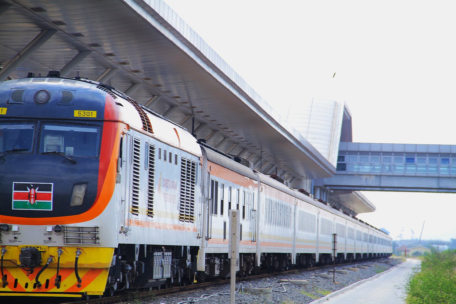 Madaraka Express Standard Gauge Railway (SGR) train
