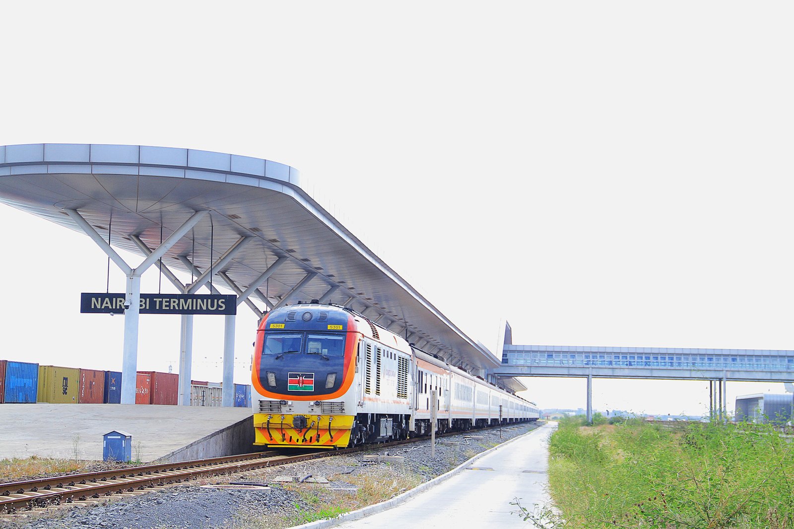 Madaraka Express Standard Gauge Railway (SGR) train