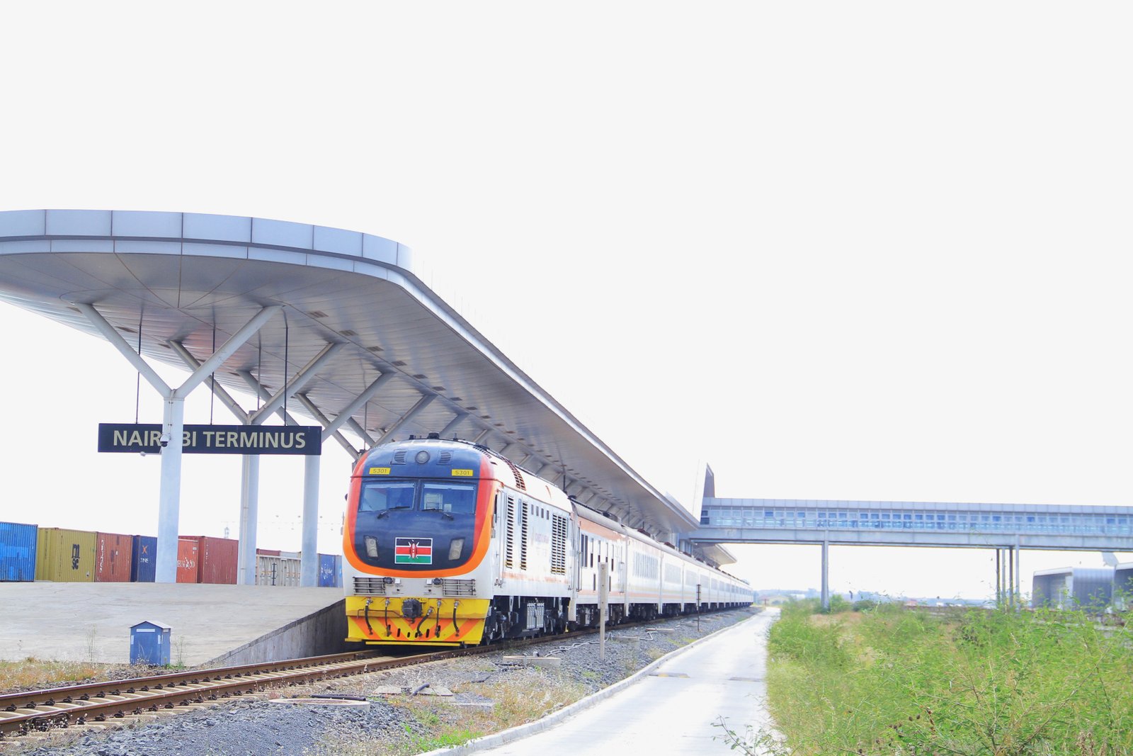 Madaraka Express Standard Gauge Railway (SGR) train