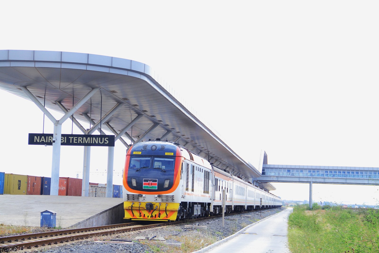 Madaraka Express Standard Gauge Railway (SGR) train