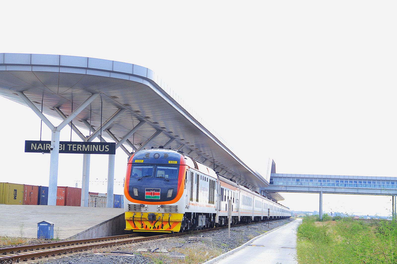Madaraka Express Standard Gauge Railway (SGR) train