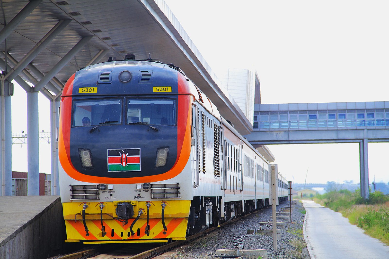 Madaraka Express Standard Gauge Railway (SGR) train