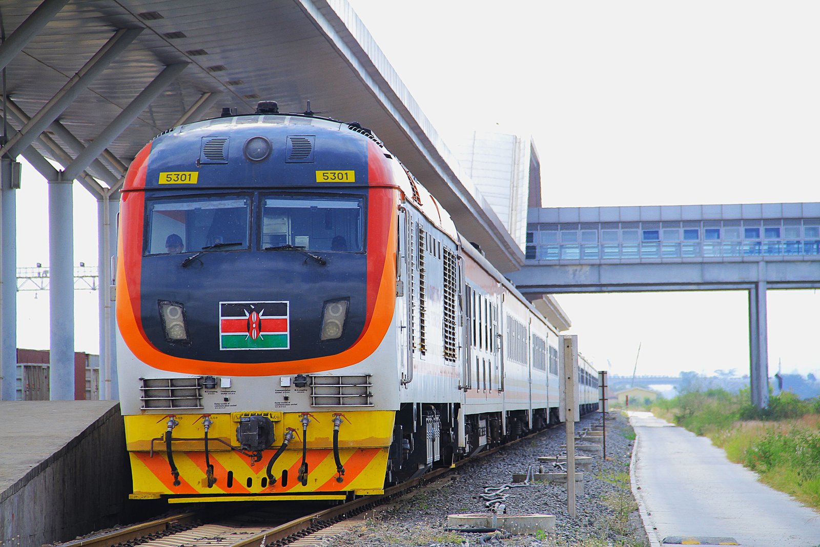 Madaraka Express Standard Gauge Railway (SGR) train