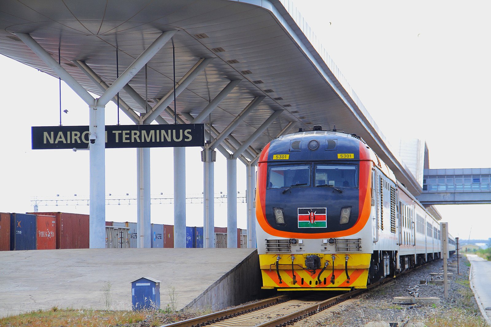Madaraka Express Standard Gauge Railway (SGR) train