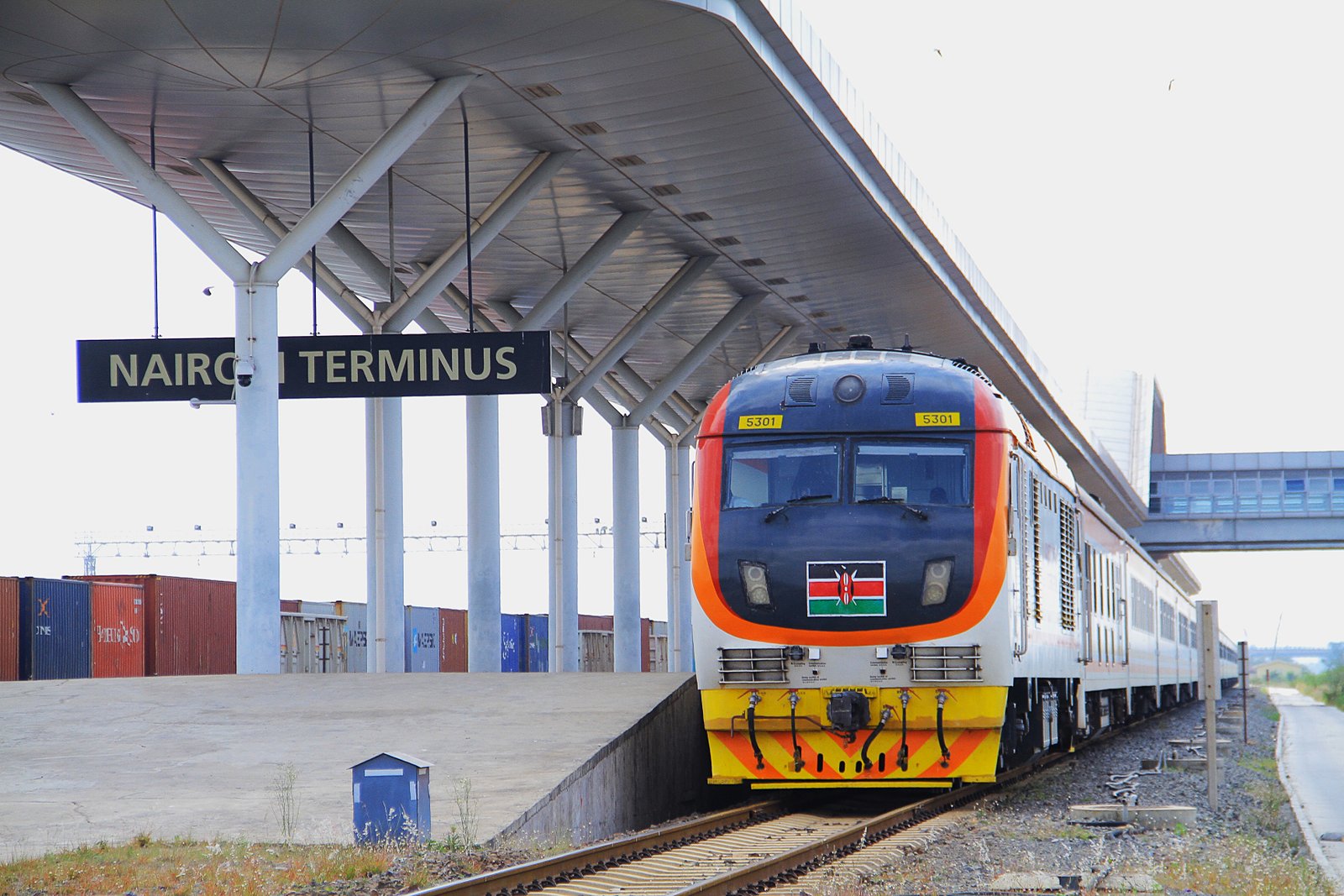 Madaraka Express Standard Gauge Railway (SGR) train
