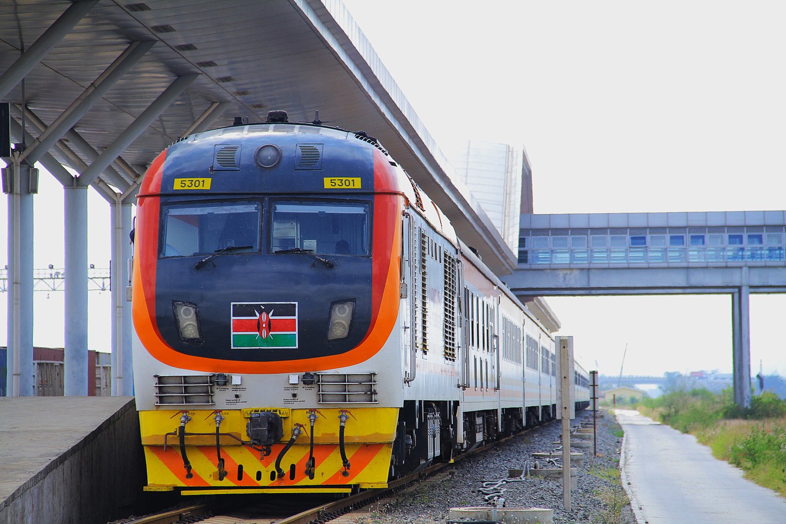 Madaraka Express Standard Gauge Railway (SGR) train