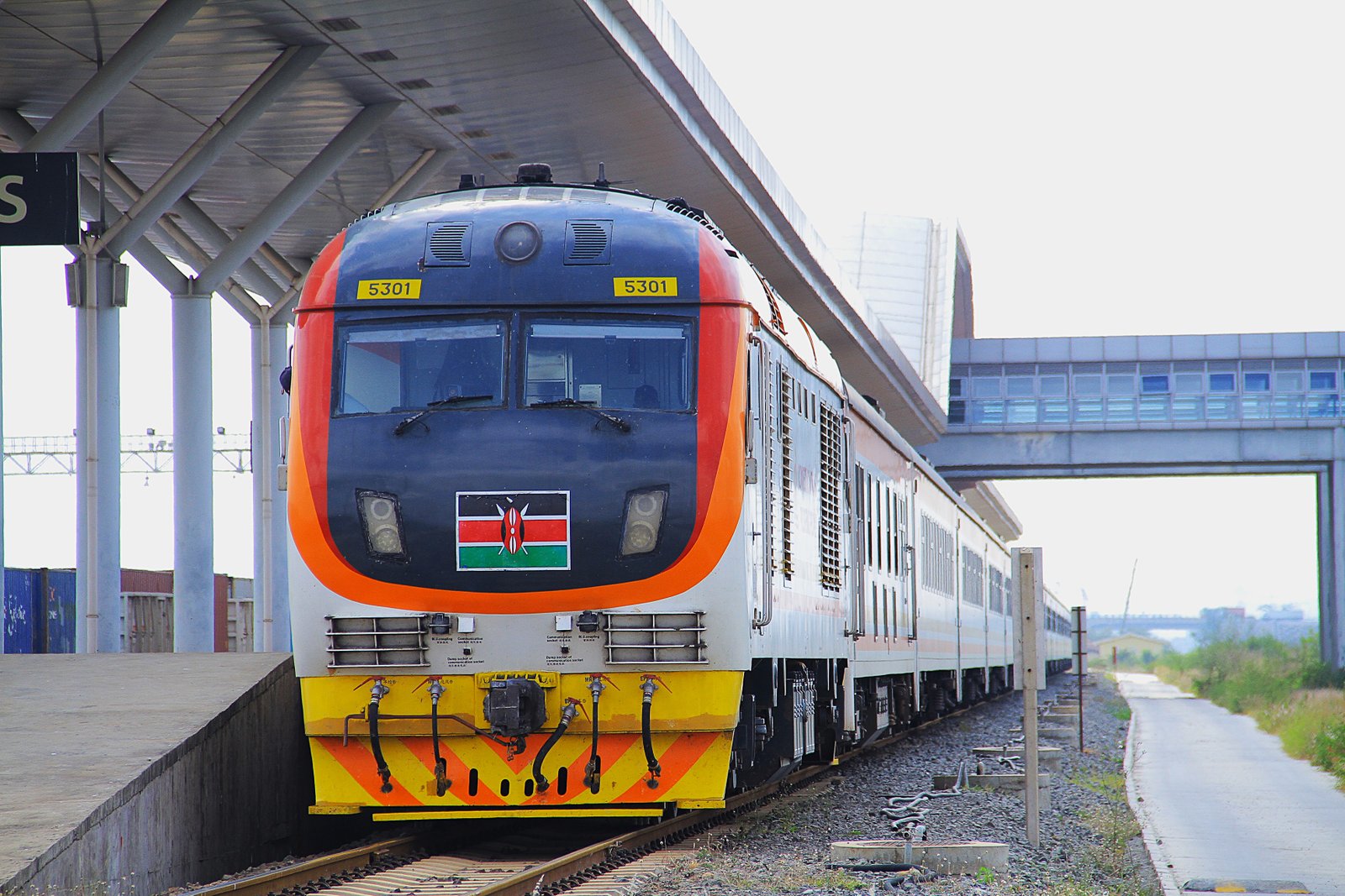 Madaraka Express Standard Gauge Railway (SGR) train