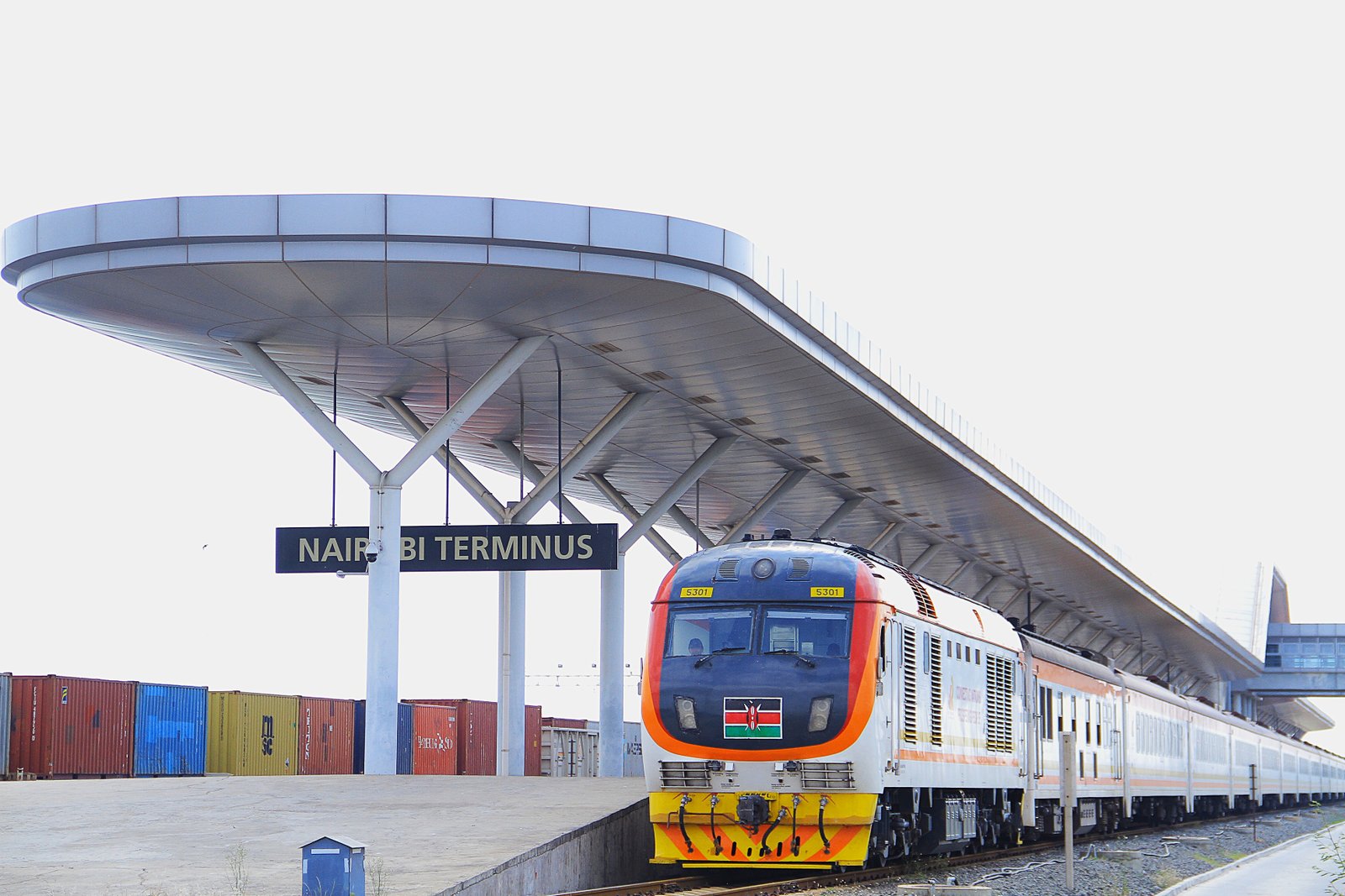 Madaraka Express Standard Gauge Railway (SGR) train