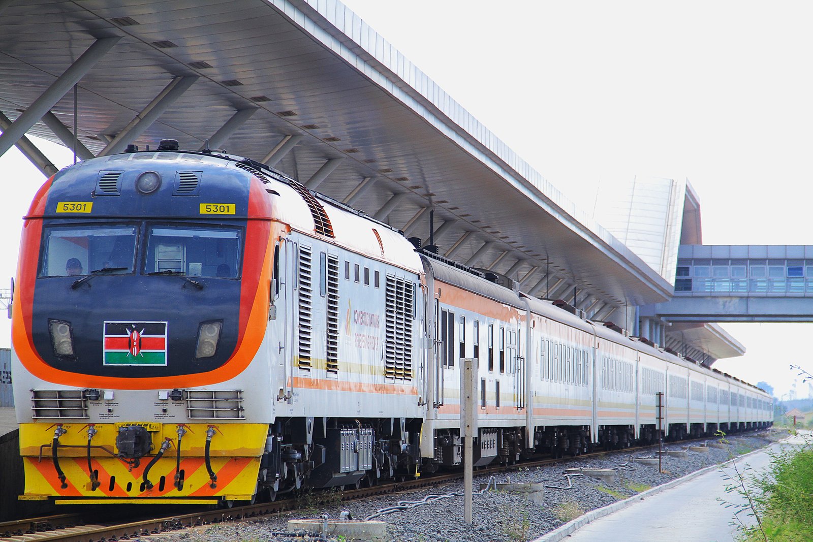 Madaraka Express Standard Gauge Railway (SGR) train