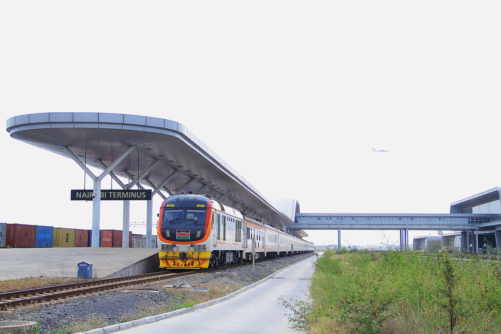 Madaraka Express Standard Gauge Railway (SGR) train