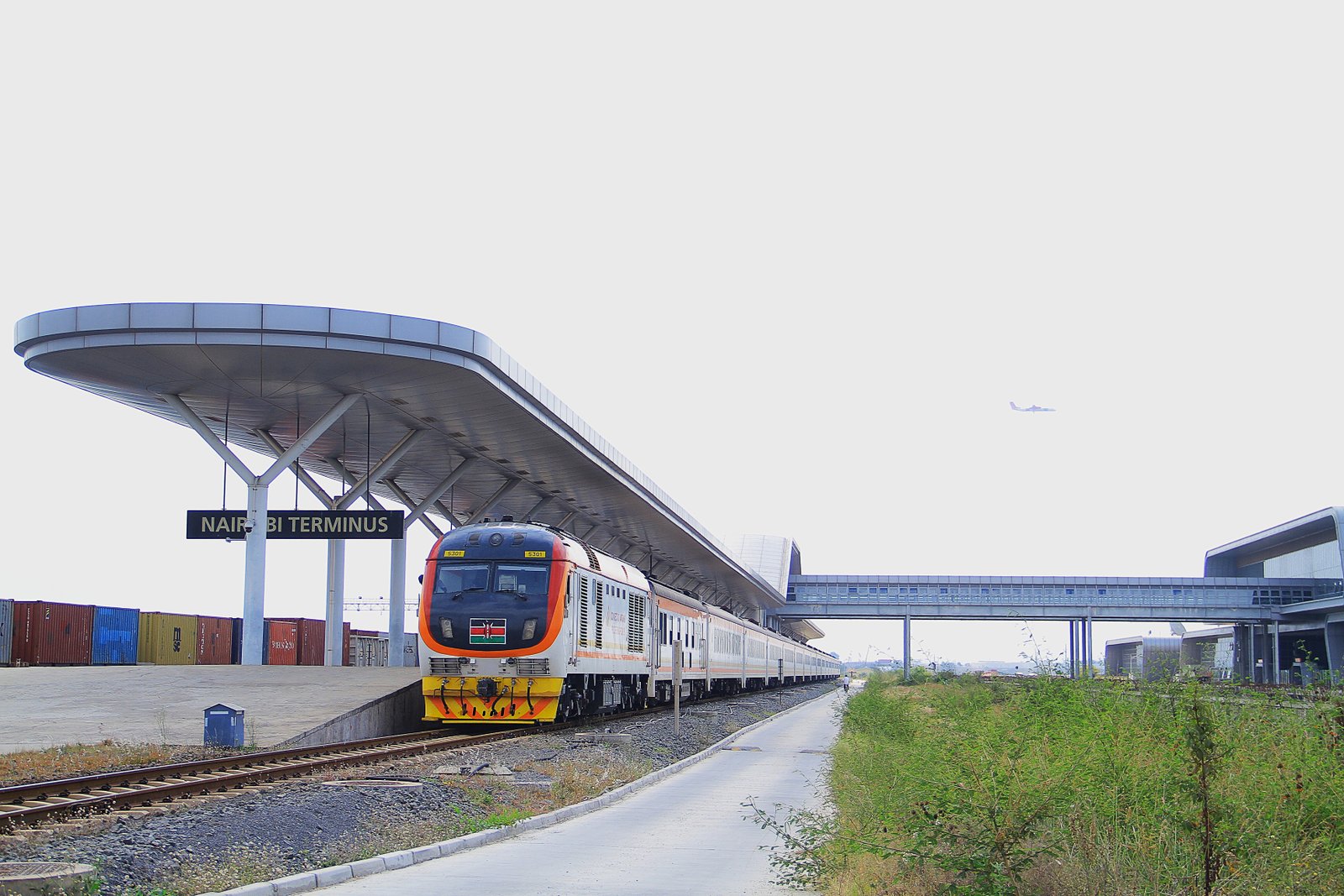 Madaraka Express Standard Gauge Railway (SGR) train