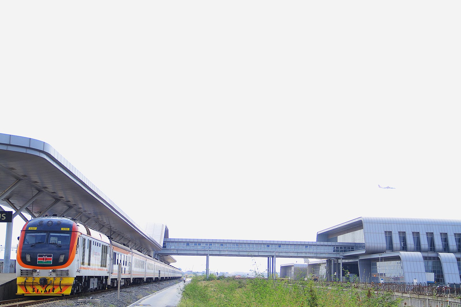 Madaraka Express Standard Gauge Railway (SGR) train