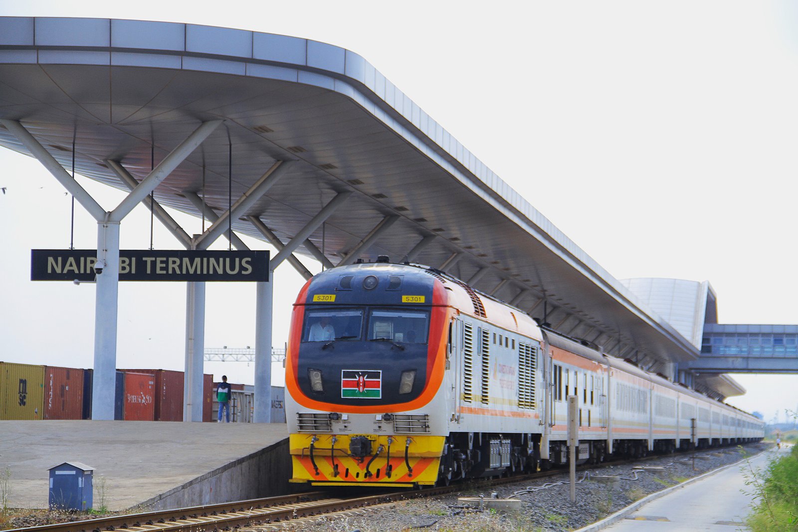 Madaraka Express Standard Gauge Railway (SGR) train