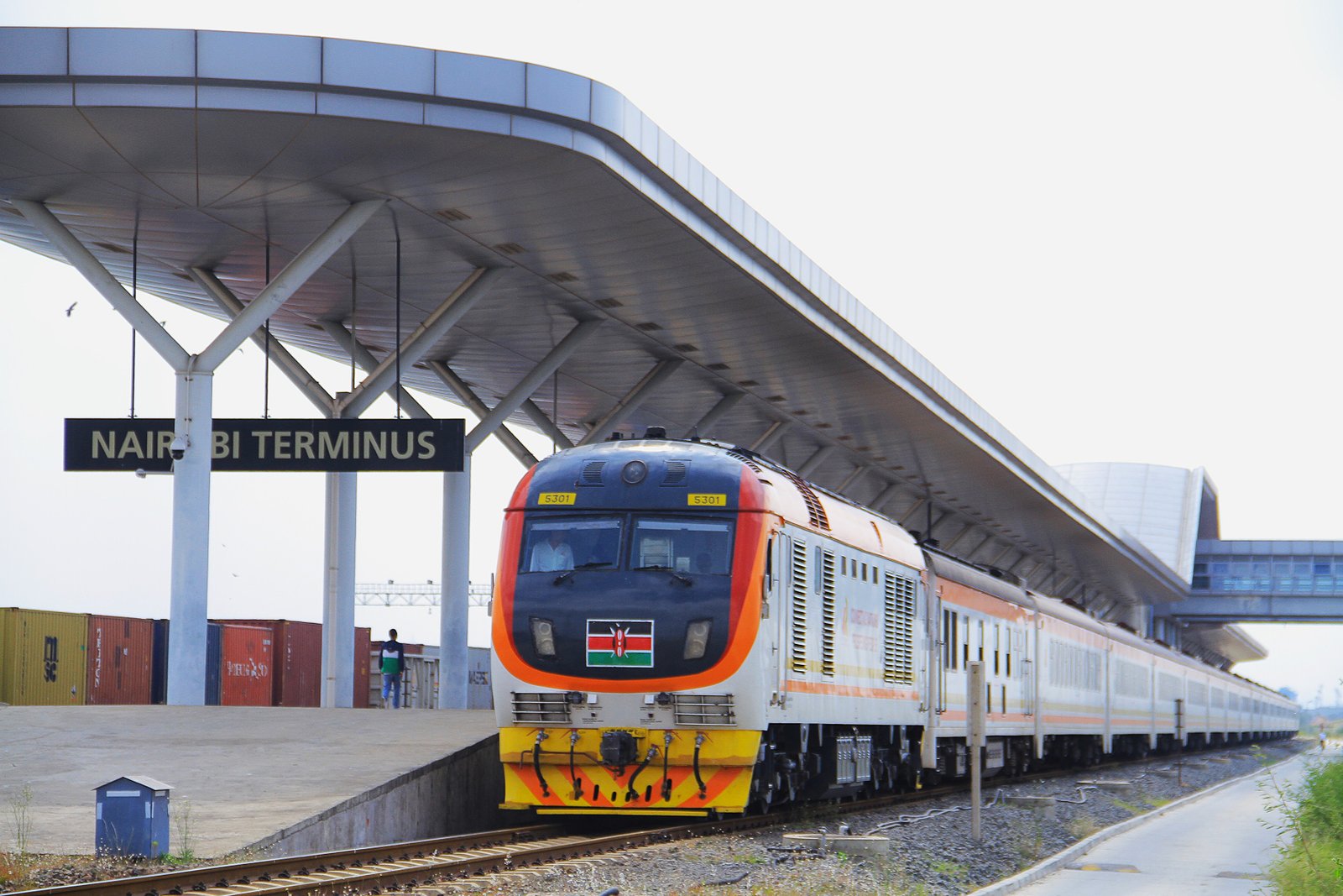 Madaraka Express Standard Gauge Railway (SGR) train