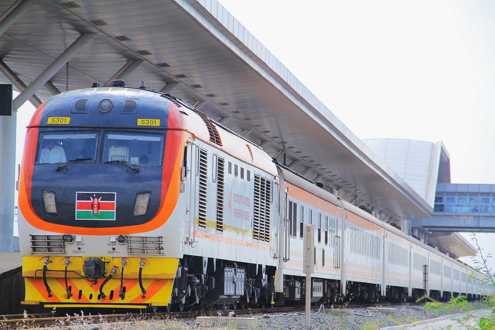 Madaraka Express Standard Gauge Railway (SGR) train