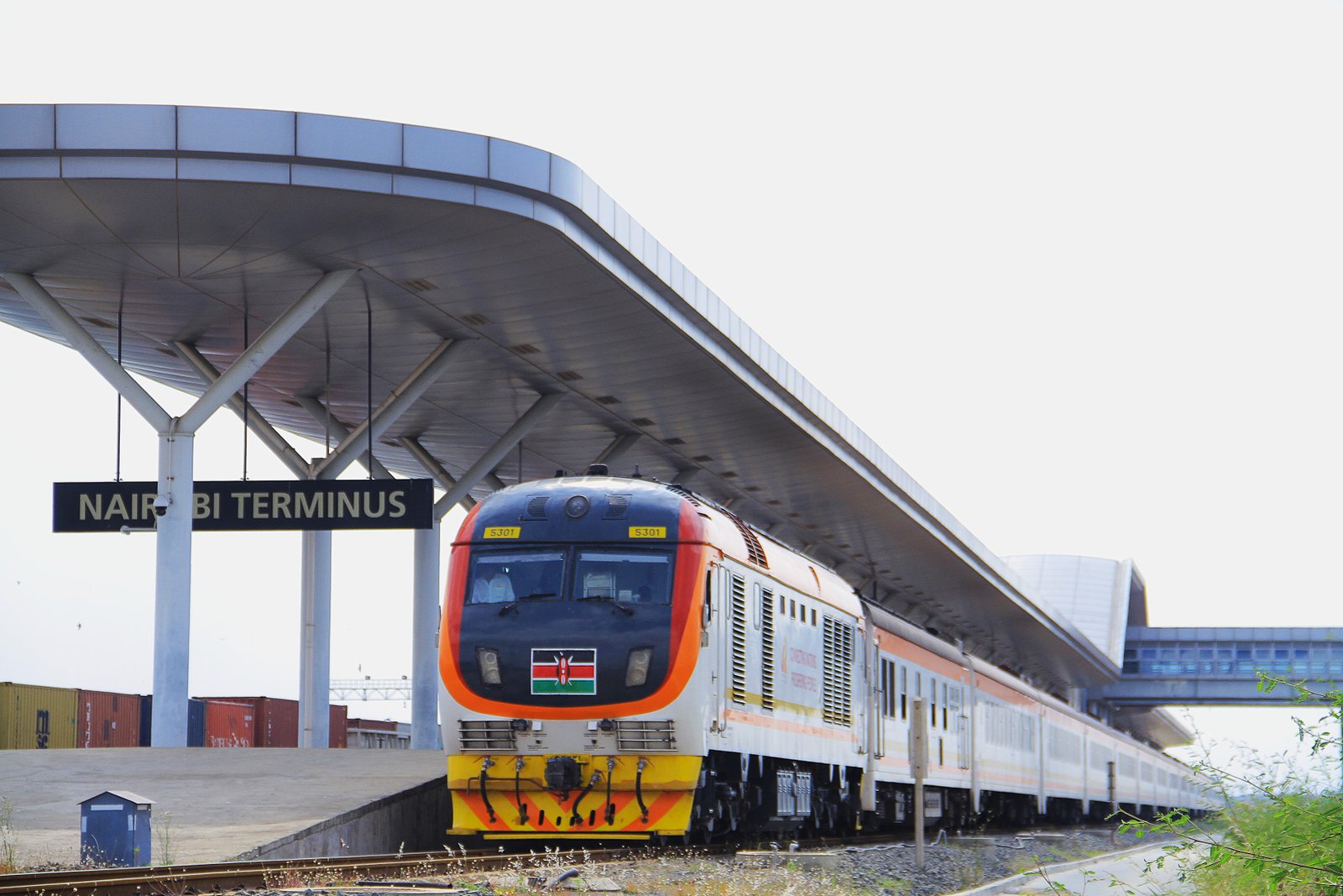 Madaraka Express Standard Gauge Railway (SGR) train