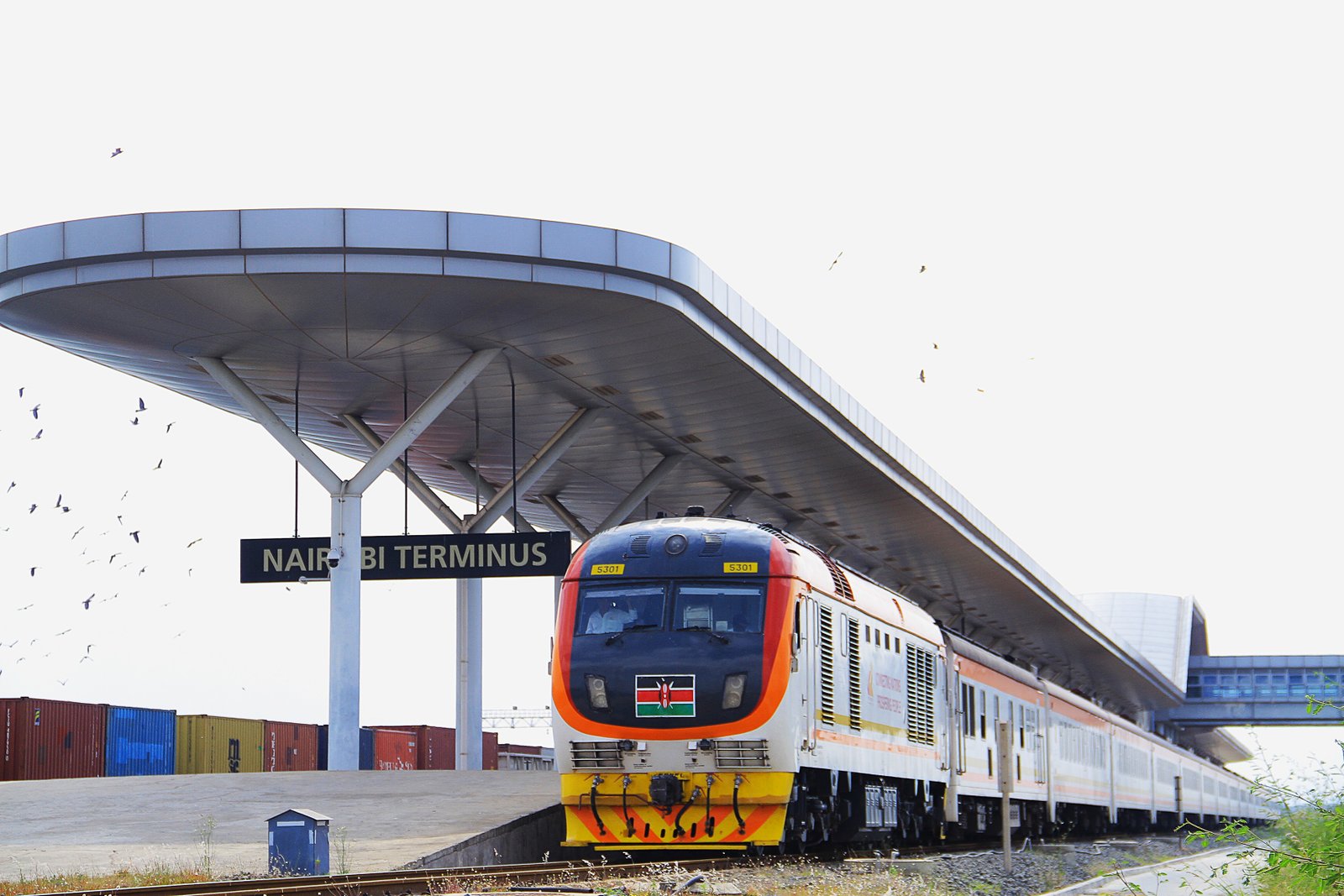 Madaraka Express Standard Gauge Railway (SGR) train