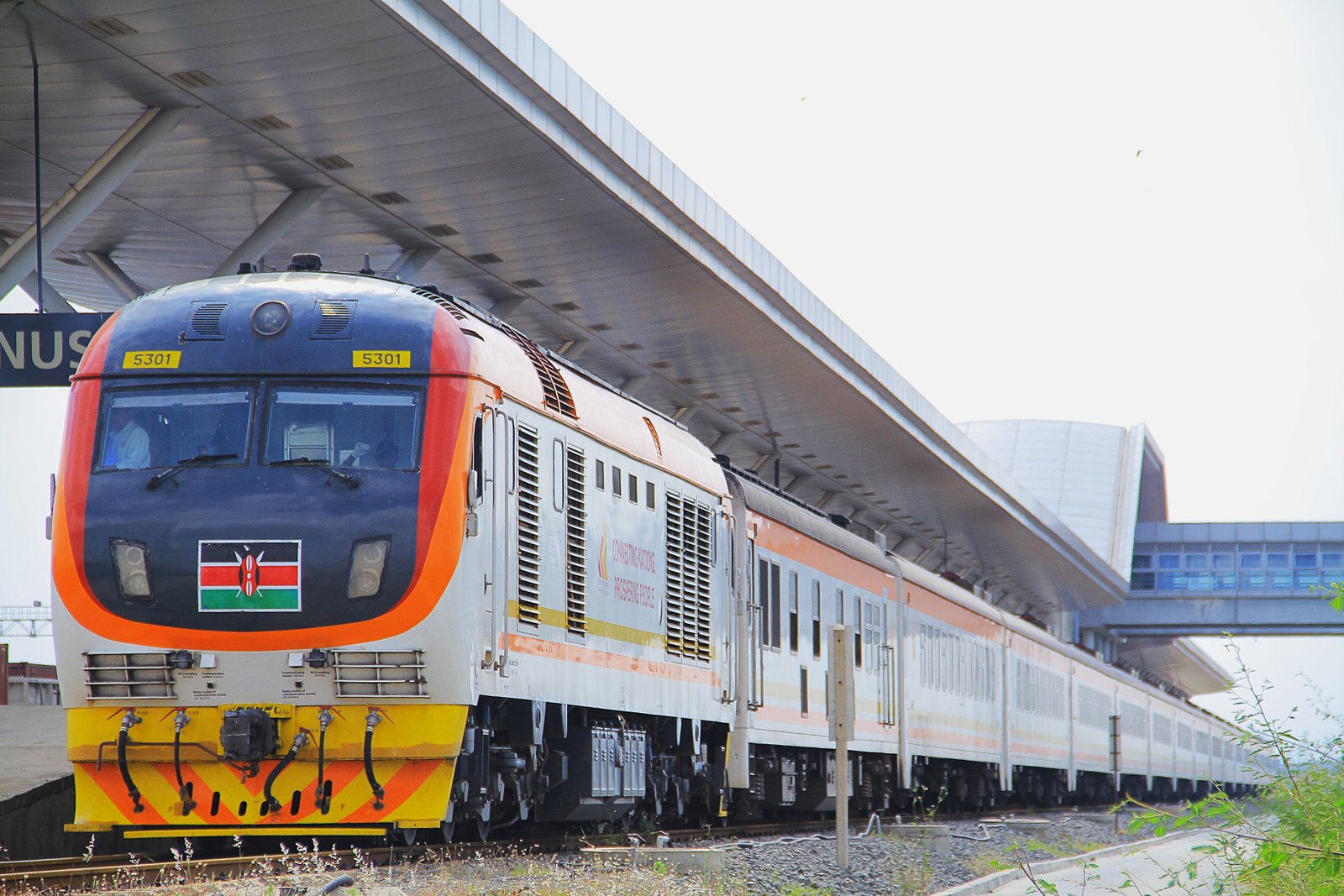 Madaraka Express Standard Gauge Railway (SGR) train