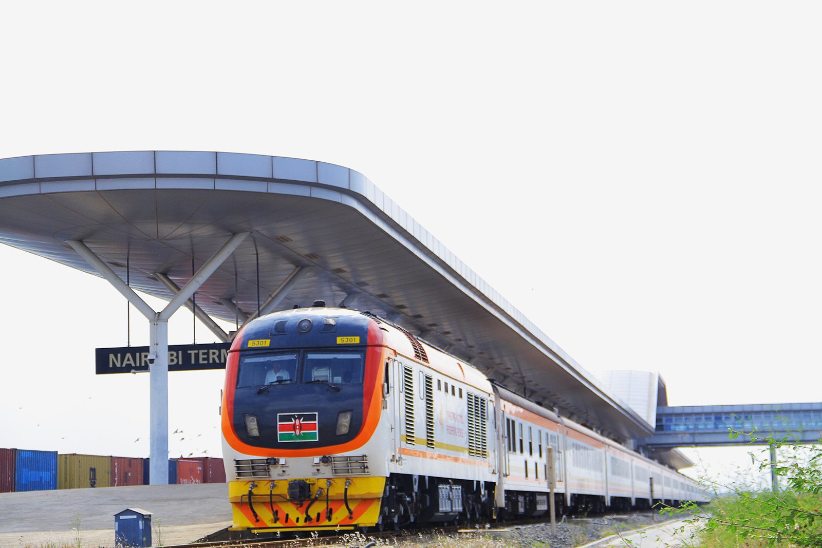 Madaraka Express Standard Gauge Railway (SGR) train