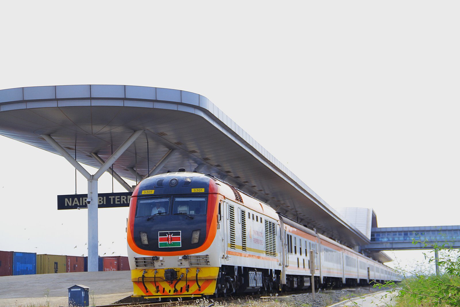 Madaraka Express Standard Gauge Railway (SGR) train